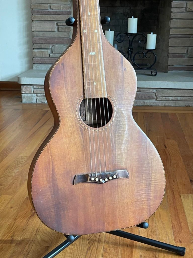 Early 1920s Hermann Weissenborn Style 3 Hawaiian guitar.