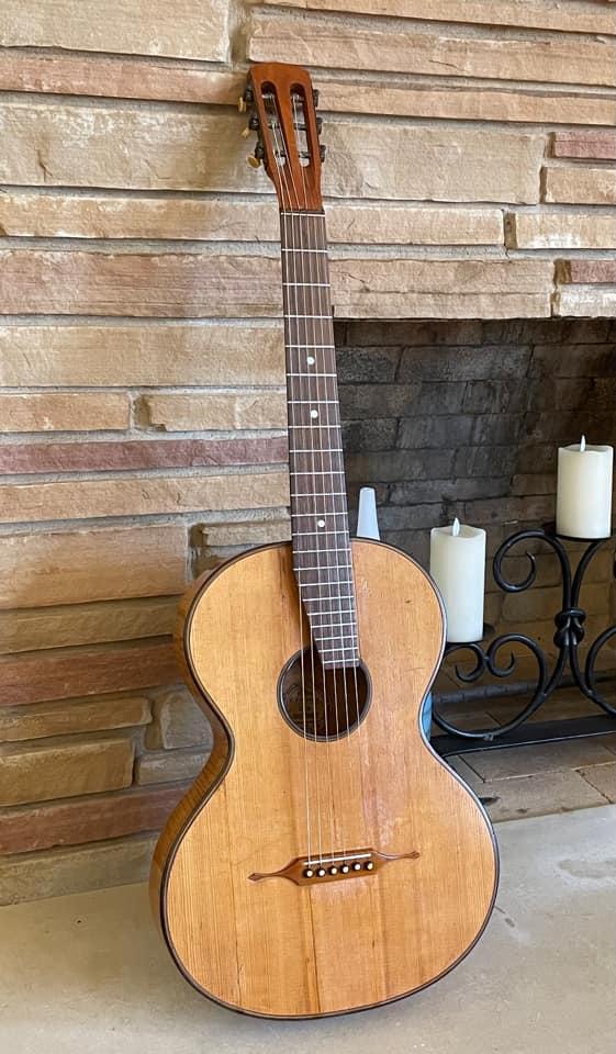 19th Century Guitar by C.F. Bauer